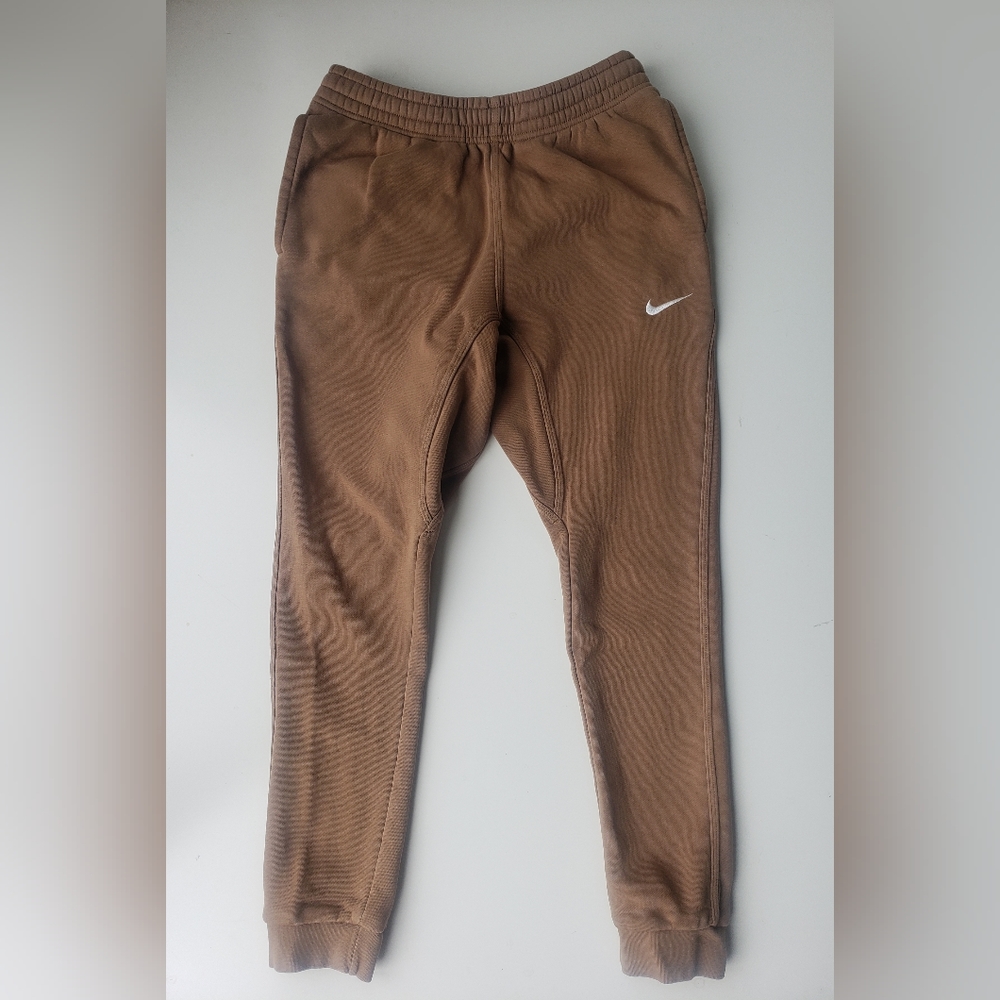 Nike joggers sweatpants brown womens small